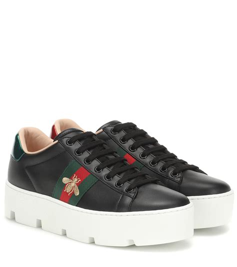 gucci ace leather sneaker australia|gucci men ace leather sneakers.